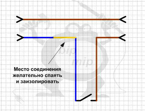 Схема подключения звонка 220в через кнопку на улице 2 провода